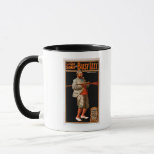 Mug Geo drôle. Sidney en tant qu'affiche occupée de