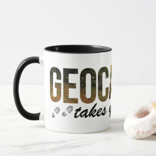 Mug Geocaching vous emmène des endroits Geocacher Gift