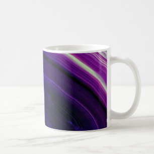 Mug Géode Violet Tourbillonnant Tombé