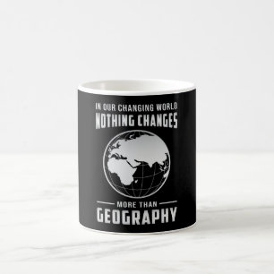 Mug Géographie Professeur Funny Carte Continents Mondi