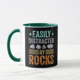Mug Géologie Cadeau facile distrait par Rocks Rock Lov
