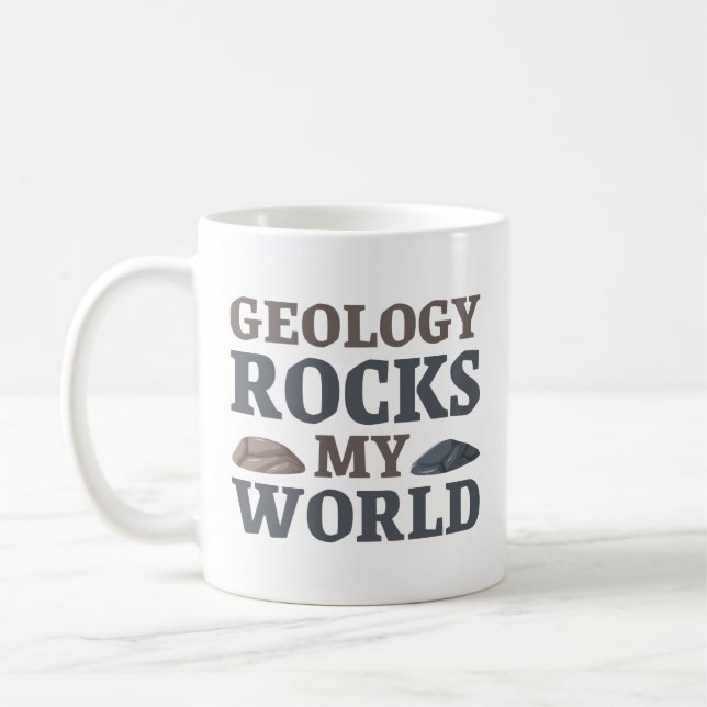 Mug Géologie Rocks Mon Monde (Gauche)