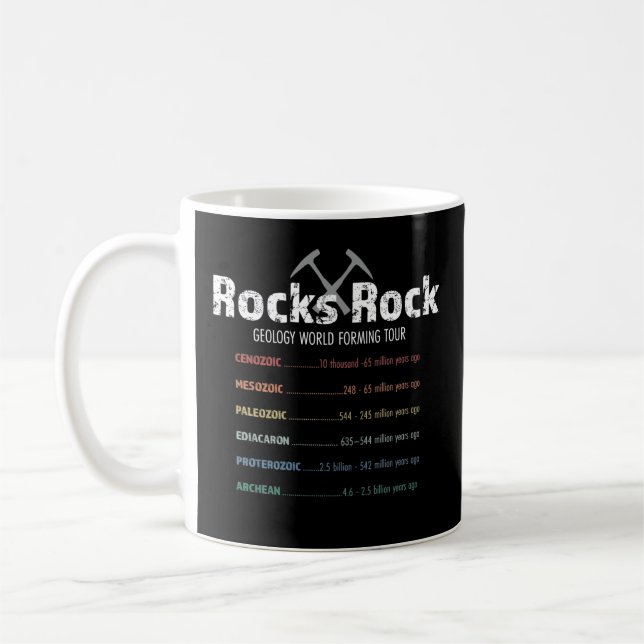 Mug Geology Rock Concert Tour Rocks Rock (Gauche)