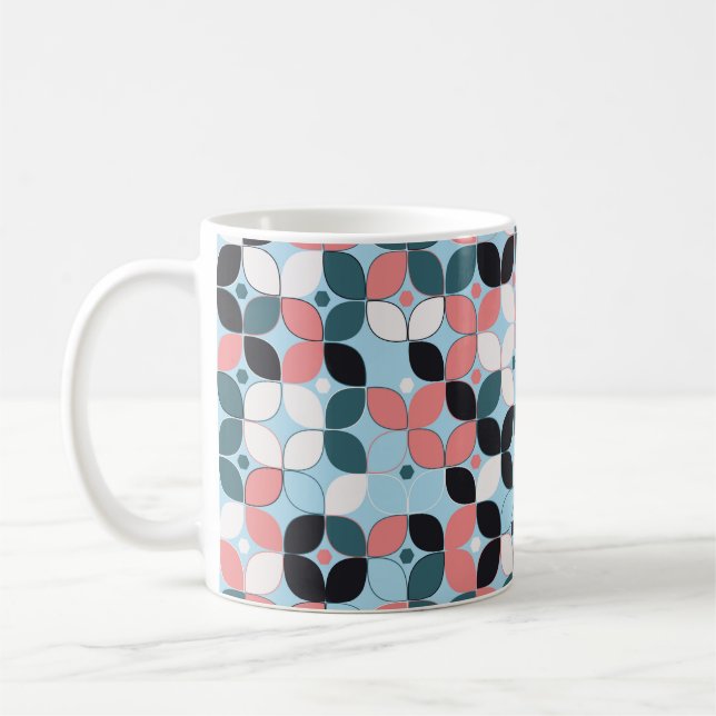 Mug geometric seamless pattern designgeometric,abstrac (Gauche)