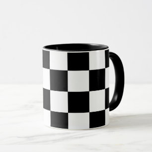 Mug Géométrie noir et blanc