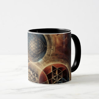 Mug Géométrie sacrée Boug de thé sacré
