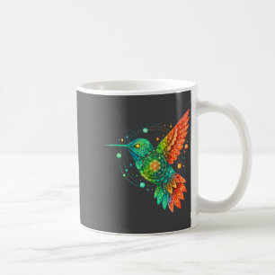 Mug Géométrie sacrée Colibri Mystique Céleste Dessin