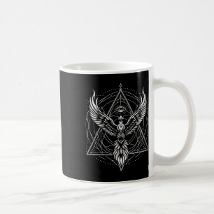 Mug Géométrie sacrée Troisième œil de Phoenix Spiritue