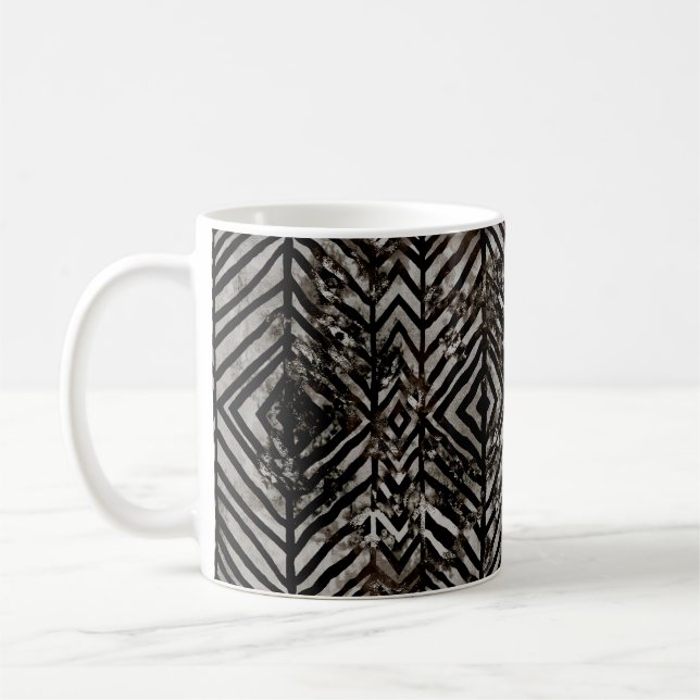 Mug Géométrie texture créative répétition modèles mode (Gauche)