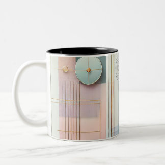 Mug géométrique Abstrait moderne avec design Paste