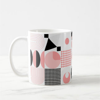 Mug Géométrique Abstraite : Formes Vintages lumineuses