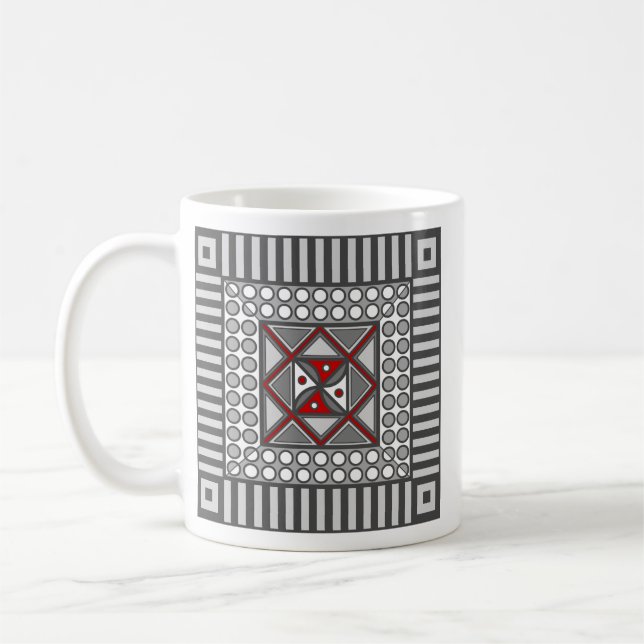 Mug géométrique alternatif (Gauche)