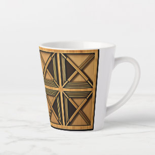 Mug géométrique Art déco 12oz