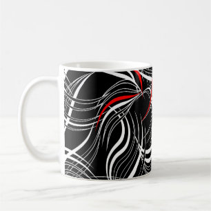 Mug Géométrique minimaliste : Motif d'oeuvres d'art si