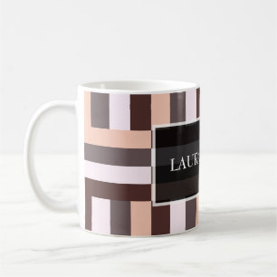 Mug Géométrique Mocha du désert