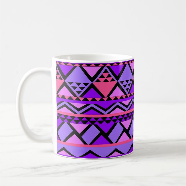 Mug géométrique multimotif (Gauche)
