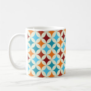 Mug Géométrique stylé : Motif Vintage sans couture