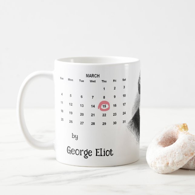 Mug George Eliot (Avec donut)