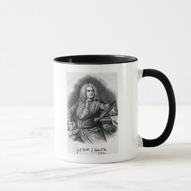 Mug George Frederick Handel, 1749 (Droite)