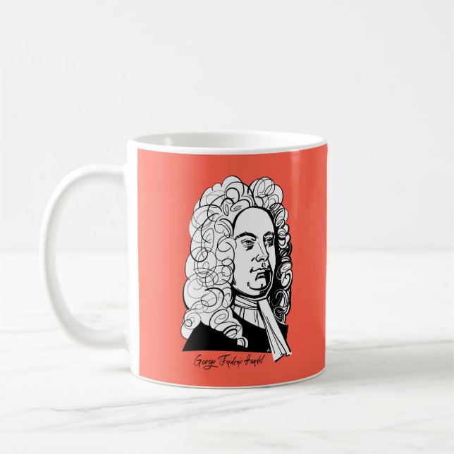 Mug George Frideric Handel (Gauche)