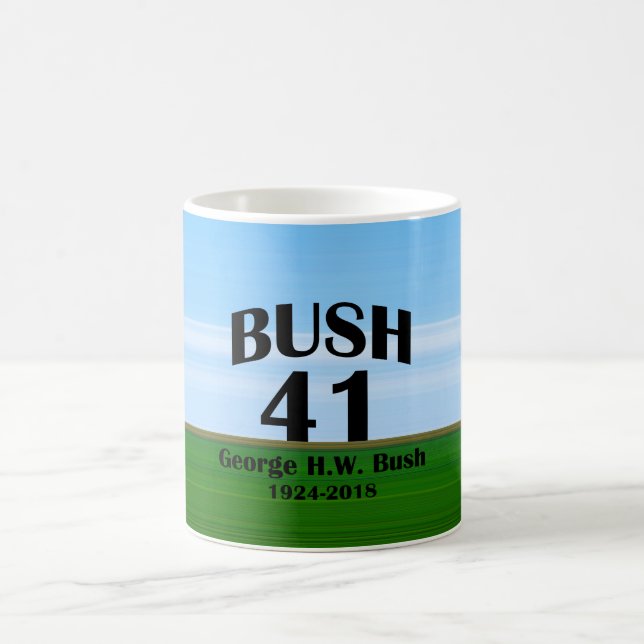 Mug George H.W. Bush 1924-2018 (Centre)