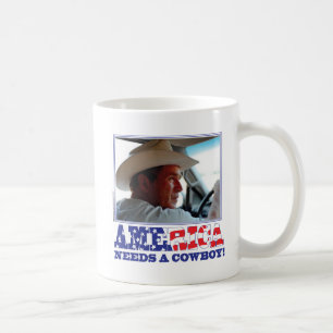 Mug George W. Bush - L'Amérique a besoin d'un cowboy