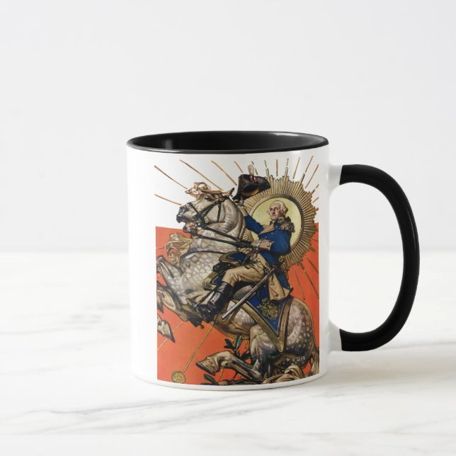 Mug George Washington à cheval (Droite)
