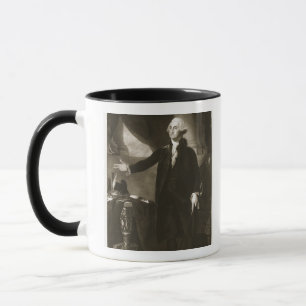 Mug George Washington, ęr président du Sta uni
