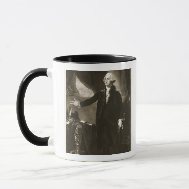 Mug George Washington, ęr président du Sta uni (Gauche)
