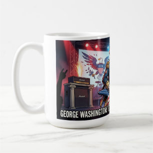 Mug George Washington Rock Star - Père Fondateur de R