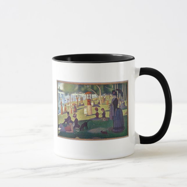 Mug Georges Pierre Seurat | dimanche après-midi sur (Droite)