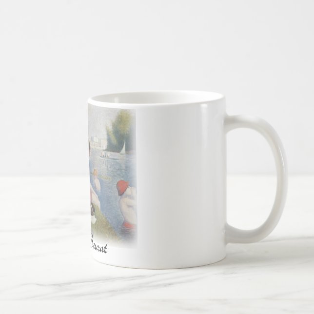 Mug Georges Seurat - baigneurs chez Asnières (Droite)
