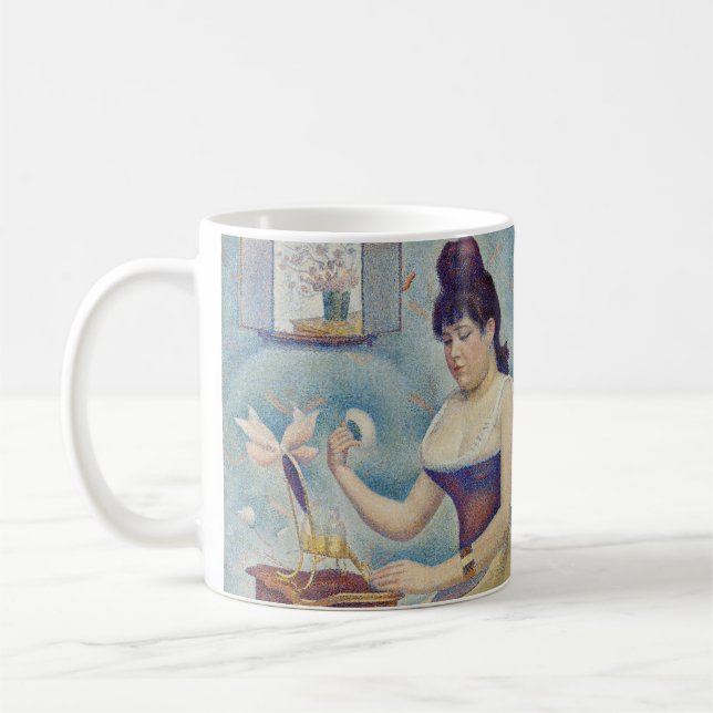 Mug Georges Seurat - Jeune Femme se Poudrant (Gauche)