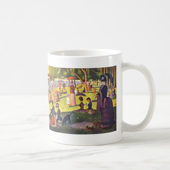 Mug Georges Seurat- 'un dimanche sur la La grand Jatte (Droite)