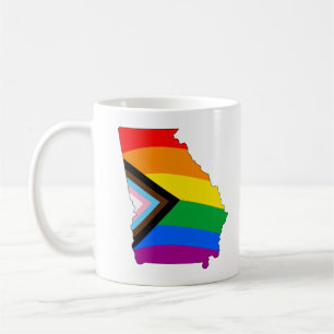 Mug Georgia State Pride LGBTQ Progress Pride