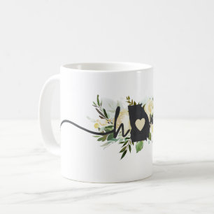 Mug Géorgie État Personnalisé Votre Maison Ville Rusti