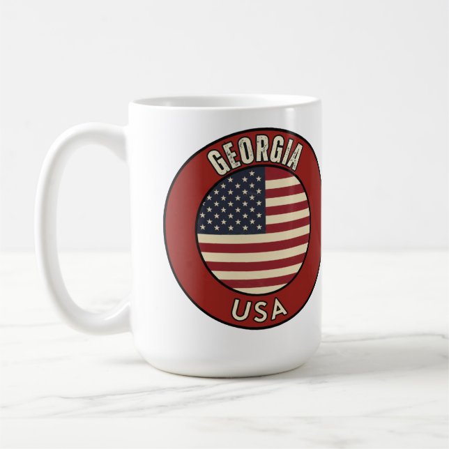 Mug Géorgie États-Unis d'Amérique (Gauche)