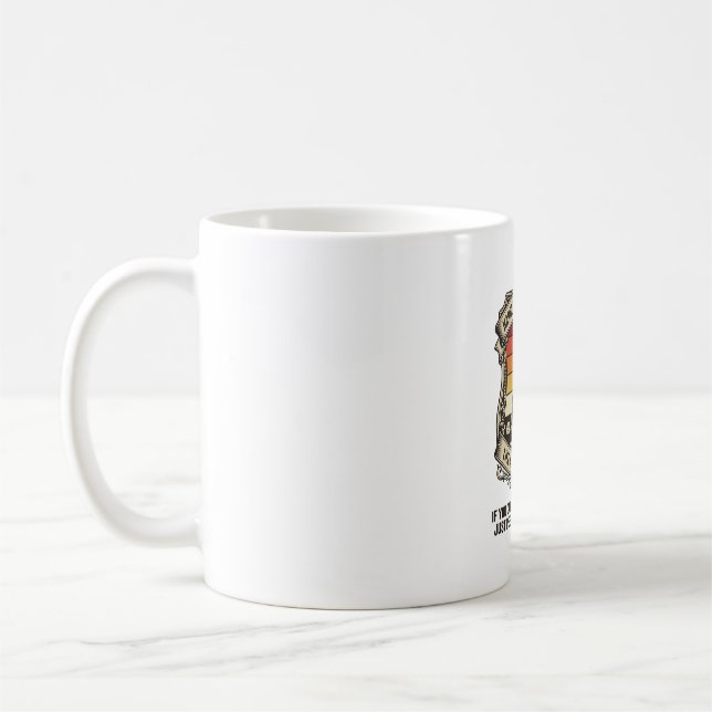 Mug Gérer chaque situation Boston Terrier Chien Couche (Gauche)