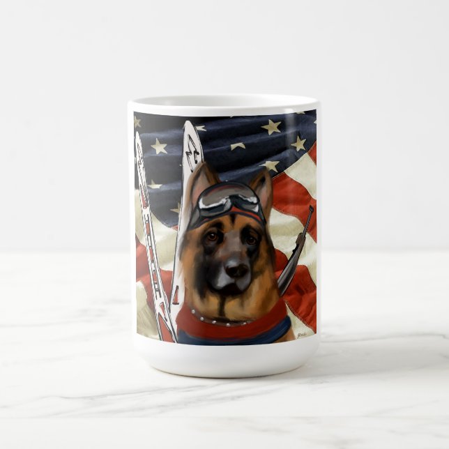 MUG GERMAN SHEPHERD BIATHLON  (Centre)
