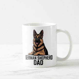 Mug german shepherd dad german shepher lover dog cofee