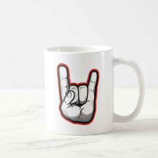 Mug Geste de main de klaxons de diable