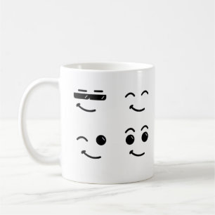 Mug Geste de visage sourire