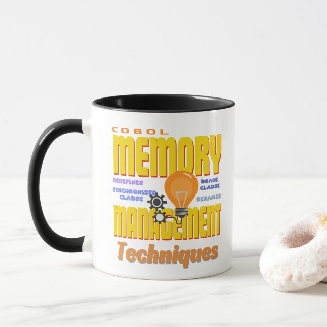 Mug Gestion de la mémoire en programmation Cobol (Avec donut)