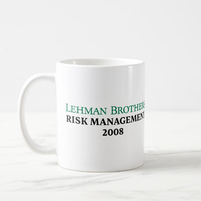 Mug Gestion des risques Lehman Brothers 2008 (Gauche)