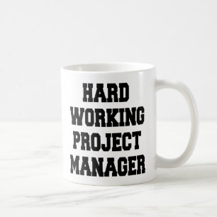 Mug Gestionnaire de projet de travail dur