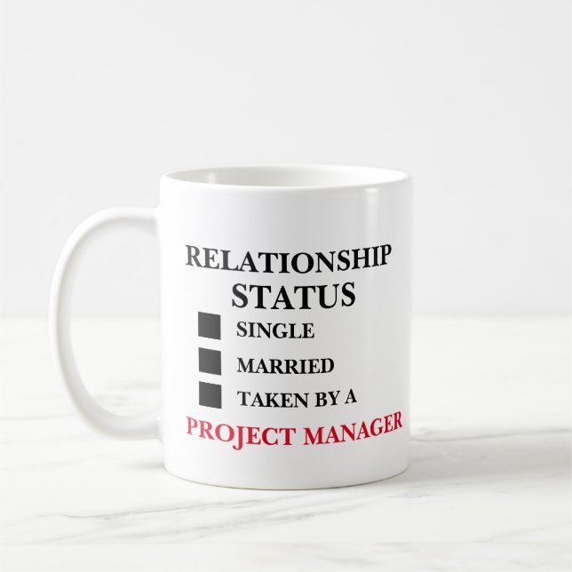 Mug Gestionnaire de projet État de la relation (Gauche)