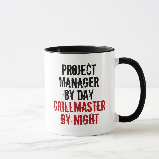 Mug Gestionnaire de projet Grillmaster (Droite)