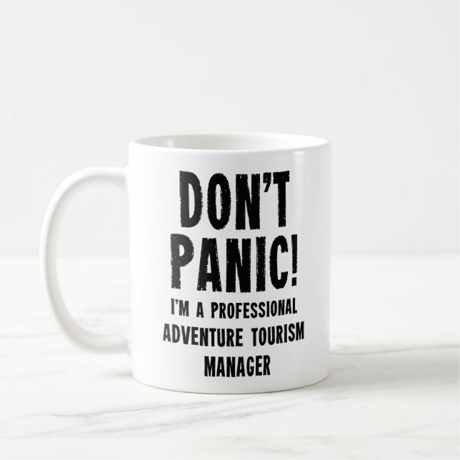 Mug Gestionnaire de tourisme d'aventure (Gauche)