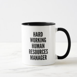 Mug Gestionnaire des ressources humaines en travail du