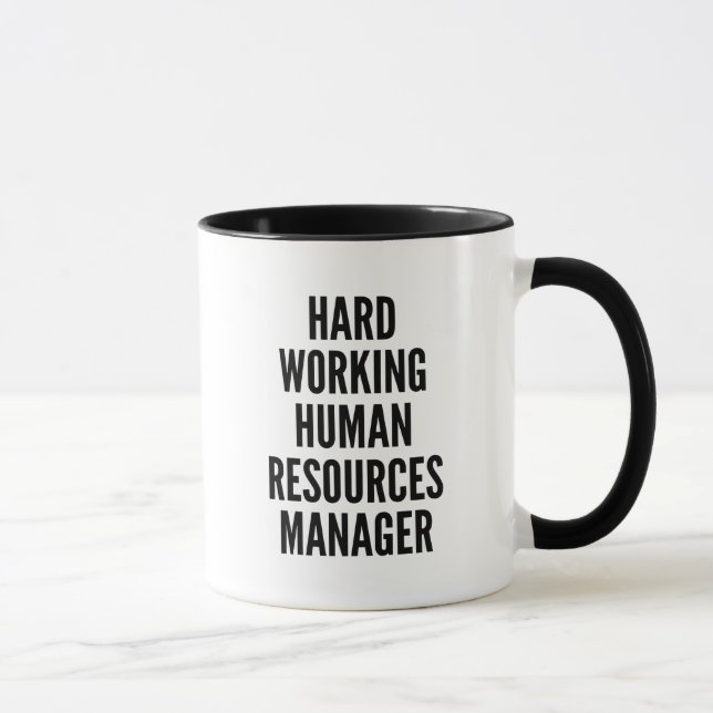 Mug Gestionnaire des ressources humaines en travail du (Droite)